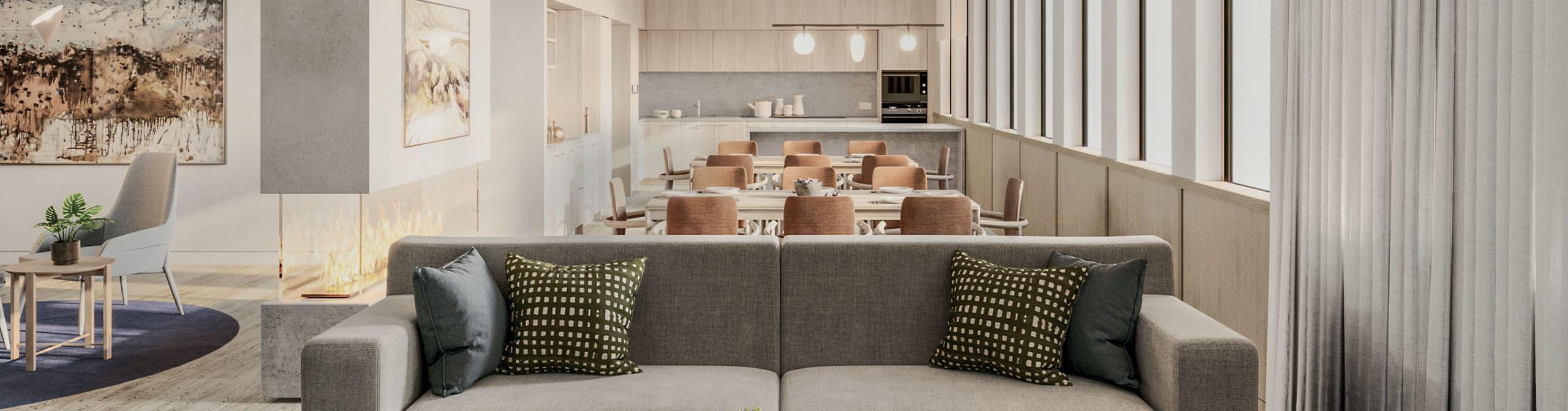 Communal-Lounge at the Alba